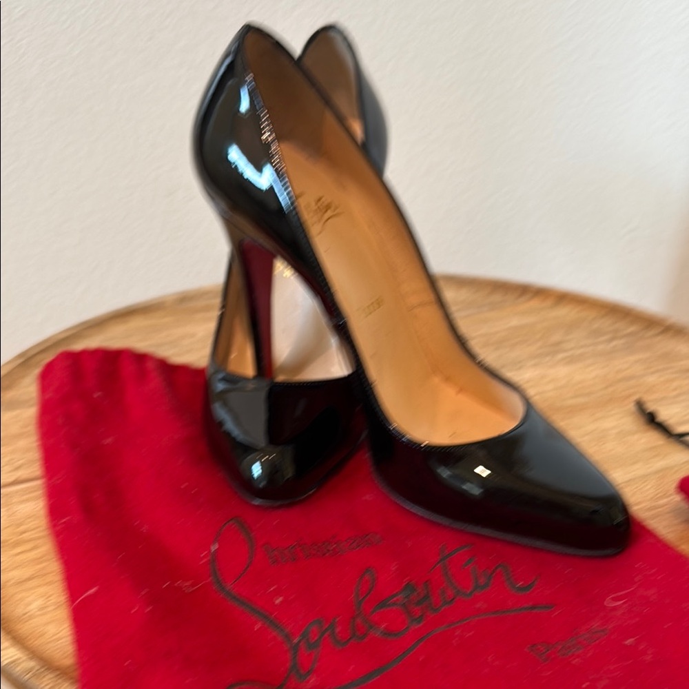 Louboutin Black Stiletto Heels 2011 Vintage Worn 3 times!